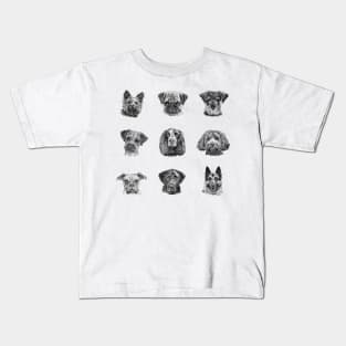 Woof - popular dogs Kids T-Shirt